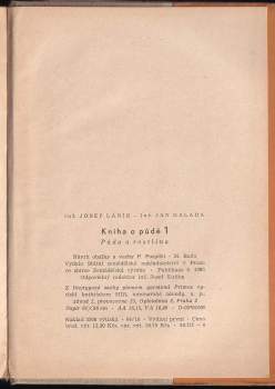 Josef Laník: Kniha o půdě