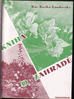 Václav Kác: Kniha o zahradě