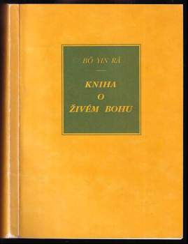 Kniha o živém Bohu