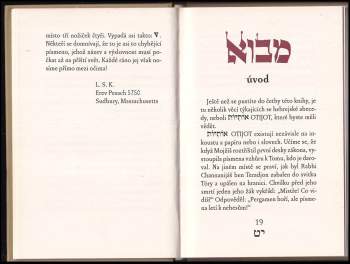 Kniha písmen : Sefer otijot : mystický výklad hebrejské abecedy