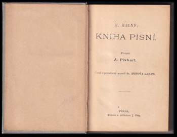Heinrich Heine: Kniha písní