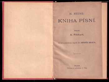Heinrich Heine: Kniha písní