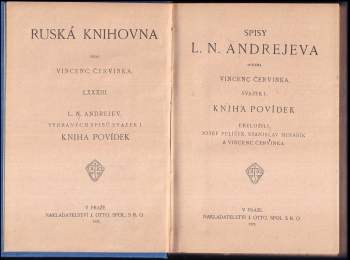 Leonid Nikolajevič Andrejev: Kniha povídek