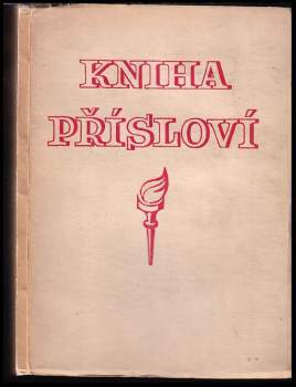 Kniha přísloví