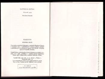 `Unsur al-Ma`ali Kaykavus ibn Iskandar ibn Qabus: Kniha rad