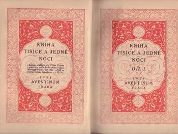 František Pavelka: Kniha tisíce a jedné noci