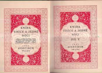 František Pavelka: Kniha tisíce a jedné noci