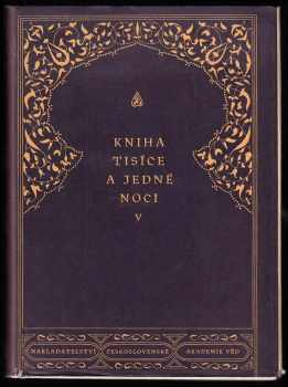 Kniha Tisíce a jedné noci I - VIII - KOMPLET