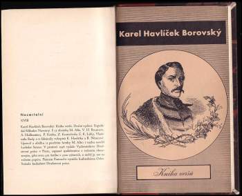 Karel Havlíček Borovský: Kniha veršů