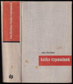 Jan Herben: Kniha vzpomínek