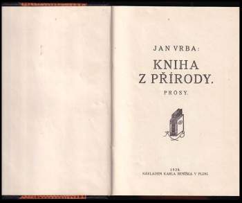 Jan Vrba: Kniha z přírody
