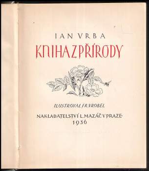 Jan Vrba: Kniha z přírody