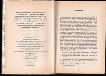 J. R. R Tolkien: Kniha ztracených pověstí