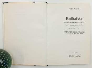 Alois Vakrčka: Knihařství