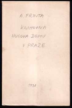 Knihovna Husova domu v Praze