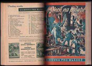 John George Hagenbeck: Knihovna pro mládež - čísla 22 - 42 - Imhoff, slavný guvernér batavský + Rychlé čluny v boji + Zákopníci dobývají Eben-Emaelu + Strašidelná loď + Železná křídla + Ukradený vynález + Boj s minou + Objevitel Troje [H. Schliemann] + Pancéřový stihač od Abbeville + Jak byl nalezen pekingský člověk + Poručík a dva muži + Oheň na palubě + Shledání na Východě + Zlézáme severní stěnu Matterhornu + Za divou zvěří...