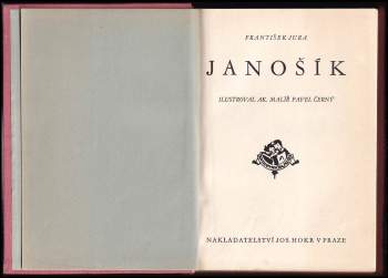 Božena Němcová: Knihovnička mládí : Janošík + Divá Bára + Poslední výprava Tarasa Bulby + Z slepým hrdinou + Mámino srdce + Masaryk osvoboditel + Zlé moře + K. H. Mácha mládeži + Náš druhý president Dr. Edvard Beneš + Broček