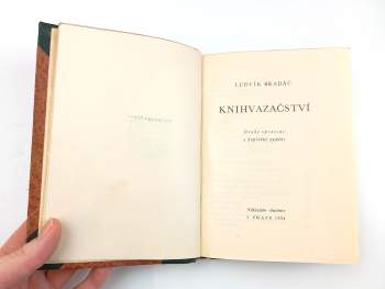 Ludvík Bradáč: Knihvazačství