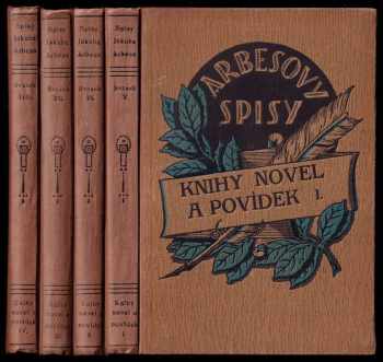 Jakub Arbes: Knihy novel a povídek