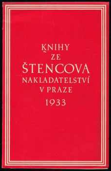 Knihy ze Štencova nakladatelství v Praze