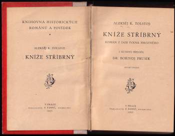 Aleksej Konstantinovič Tolstoj: Kníže Stříbrný