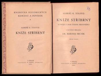 Aleksej Konstantinovič Tolstoj: Kníže Stříbrný