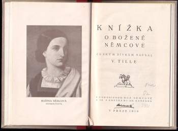 Václav Tille: Knížka o Boženě Němcové