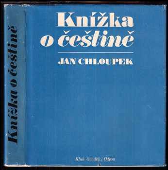 Knížka o češtině - Jan Chloupek (1974, Odeon) - ID: 134043