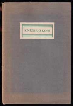 Otto František Babler: Knížka o koni