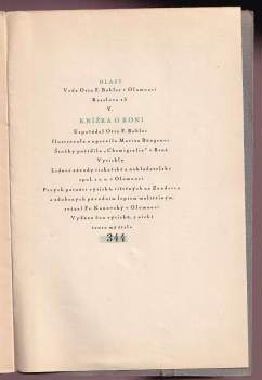 Otto František Babler: Knížka o koni
