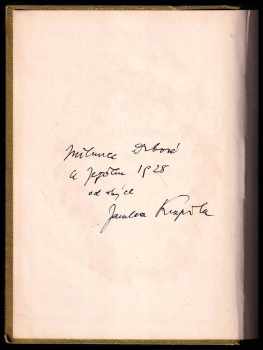 Jaroslav Kvapil: Knížka o Pampelišce