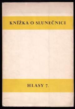 Knížka o slunečnici