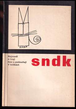 Knížky a drobná grafika pro děti předškolního věku připravené Státním nakladatelstvím dětské knihy k vydání v roce 1967