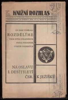 Knižní rozhlas 1928 - 4