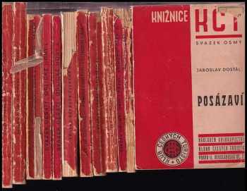 Jaroslav Dostál: Knižnice KČT různé díly - Posázaví, Okolí Prahy Východní část I+II, Přešticko a Rokycansko, Plzeňsko, Střední Povltaví, Železné hory, Orlické hory I+II, Okolí Prahy Západní část I+II, Českomoravská vysočina sever