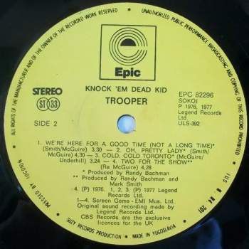 Trooper: Knock 'Em Dead Kid