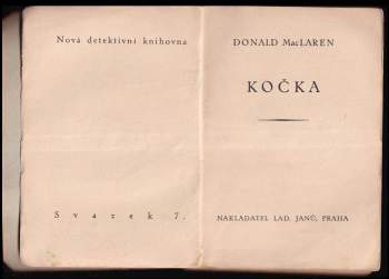 Donald MacLaren: Kočka
