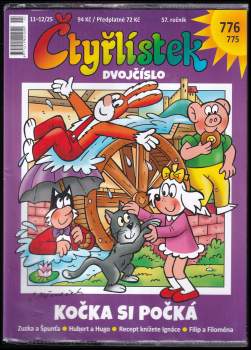 Kočka si počká, Čtyřlístek 776, 775 - dvojčíslo