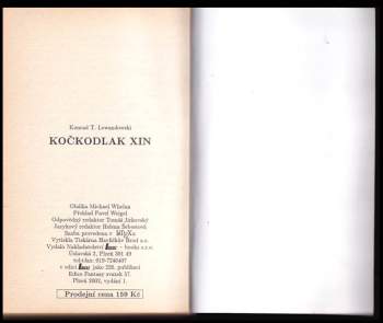 Konrad Tomasz Lewandowski: Kočkodlak Xin