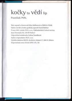František PON: Kočky to vědí líp