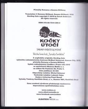 Sarah Andersen: Kočky útočí