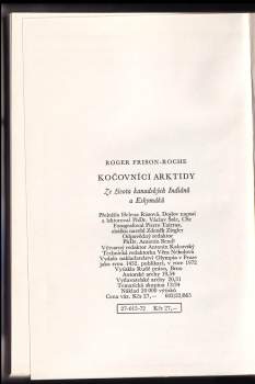 Roger Frison-Roche: Kočovníci Arktidy