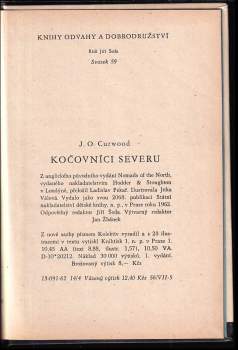 James Oliver Curwood: Kočovníci severu