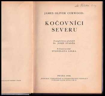 James Oliver Curwood: Kočovníci severu