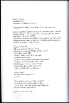 Robert Plomin: Kód života