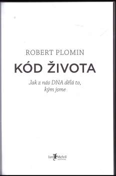 Robert Plomin: Kód života