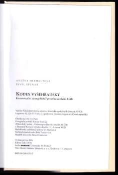 Pavel Spunar: Kodex vyšehradský