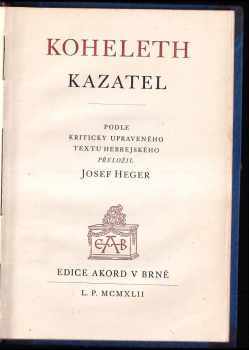 Koheleth