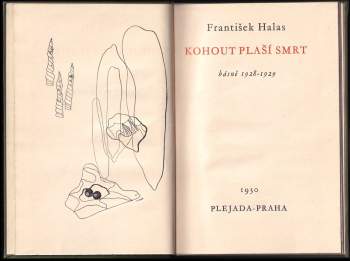 František Halas: Kohout plaší smrt