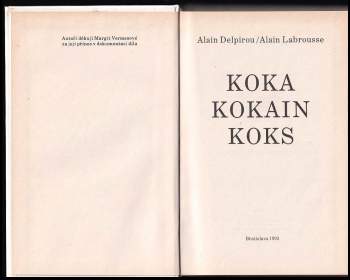 Alain Labrousse: Koka, kokain, koks